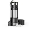 Image de Wiltec Pompe à eau immergée 1200 W   6000 l/h   Refoulement max. 40 m, profondeur max. 7 m   Détecteur anti-marche à sec, Interrupteur à flotteur, Thermorégulateur   Pompe submersible