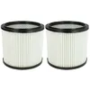 Image de vhbw Lot de 2 filtres ronds compatibles avec les aspirateurs multifonctions Einhell TE-VC1820, TE-VC1820S, TE-VC1820SA, TH-VC1820S, YPL-1400, Inox NTS-1400, HPS-1300, AS-1400, AS-1250