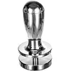 Image de ECM 89415 Tamper régulateur de pression, aluminium poli, acier inoxydable, argent