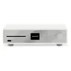 Image de sonoro Maestro Récepteur HiFi avec amplificateur de classe D, lecteur CD et radio Internet (Bluetooth, FM, DAB Plus, Spotify, Amazon, Deezer) Blanc mat argenté
