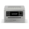 Image de sonoro Elite Radio Internet avec lecteur CD (FM, DAB Plus, podcasts, Spotify, Amazon Music, Deezer) Argent