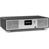 Image de Sonoro AVATON - Chaîne Hi-FI Bluetooth; Compatible AirPlay, Google Cast, Spotify, Tidal, Qobuz, Amazon Music; Radio Dab+/FM, HDMI Arc, Bois laqué Design, Intégration Smart Home, Gris