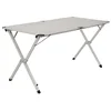 Image de CampFeuer Table de camping en aluminium pour 4 personnes - 140 x 70 x 70 cm - Pliable, pliable et réglable en hauteur - Table pliante en aluminium - Pour camping, jardin et terrasse