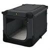 Image de Maelson Soft Kennel Cage pour Chien Anthracite 82 x 59 x 59 cm