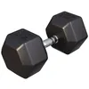 Image de GORILLA SPORTS® Haltères Hexagonaux 2 à 50 kg, Fonte Caoutchoutée, Chromés