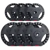 Image de GORILLA SPORTS® Disques d'haltères 1,25-30 kg, 30/31 mm, Tri-Grip, en plastique