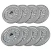 Image de GORILLA SPORTS® Weight Plates - 1.25kg, 2kg, 2.5kg, 5kg, 10kg, 15kg, 20kg, 25kg, 30kg, Single/Set, 30mm, Cast Iron, Black or Silver - Weight Discs, Dumbbell Barbell Plates, Weightlifting Training