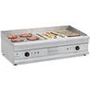 Image de Royal Catering - RCG 100G - Plancha électrique - Lisse et Riffled - 1 m