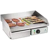 Image de Royal Catering Plancha Electrique Lisse RCEG-55 (48x55x24cm, 3.000W, protection antiéclaboussures, dispositif d'écoulement)