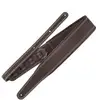 Image de Richter 1010 Brown / White Stitches Springbreak I Nappa Guitar Strap van Nappa leer