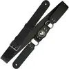 Image de Richter 1642 Black / Old Silver Ryan Roxie Signature Guitar Strap