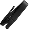 Image de Richter 1802 Black Raw III Pad Nappa Guitar Strap