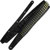 Image de Richter 1954 Black / Golden Pan Head Studs Springbreak I Bling Bling Leren gitaar- en basband