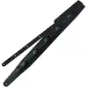 Image de Richter 1972 Black Springbreak I Nappa Guitar Strap Leren gitaarband met padding