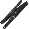 Image de Richter 1504MD-GB-R Mike Dirnt Signature, Black / Red Stitching, Gitaarband