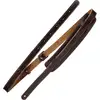 Image de Richter 2011 Brown Slinky Vintage Guitar strap Leren gitaar- en basgitaarband