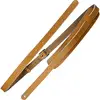Image de Richter 2012 Golden Tan Slinky Vintage Guitar strap Leren gitaar- en basgitaarband