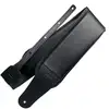 Image de Richter 2060 Black Strapzilla IV Guitar Strap gevoerd leren gitaar- en basgitaa