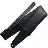 Image de Richter 2061 Black Strapzilla V Guitar Strap Gevoerde leren gitaarband