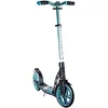 Image de SIX DEGREES Trottinette en Aluminium avec mécanisme de Pliage et béquille, 230/215 mm, ABEC 7, Hauteur réglable, certifié GS Turquoise