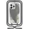 Image de Coque avec cordon WOODCESSORIES iPhone 13 Pro Tour de cou gris foncé