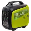 Image de k&sbasic Générateur Inverter KSB 22i S 2000 W Conversion électronique, générateur à essence léger EURO V, 2 prises 16 A (230 V), mode ECON, boîtier d'isolation acoustique, compact.