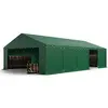 Image de TOOLPORT Tente de stockage 5x10 m abri bâche PVC 700 N imperméable vert foncé