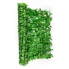 Image de Blumfeldt Fency Bright Ivy - Clôture Pare-Vue , Clôture Brise-Vue , Paravent , Montage Simple et Rapide , Grillage métallique enrobé de Plastique , Attaches Vertes incluses , Lierre Vert Clair