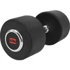Image de GORILLA SPORTS® Dumbbells Lot de 2 haltères, poids de 2,5 à 50 kg, avec ou sans étagère, en fonte, caoutchoutée, poignée moletée, antidérapantes, ronds, courts