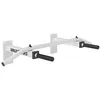 Image de GORILLA SPORTS Barre de traction murale - 101 x 51 x 20 cm - Charge maximale : 350 kg - Multi Grip - En acier massif - Noir ou blanc - Barre de traction - Station de dips - Barre d'entraînement