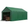 Image de TOOLPORT Tente de stockage 4x6 m bâches en PVC 750 N vert foncé imperméable avec cadre de sol