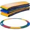 Image de Arebos Protège-coins pour trampoline protection à ressort | couverture du bord du trampoline | protection pour bord de tapis élastique | 100 % résistant aux rayons UV indéchirable | coloré 427 cm