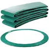 Image de Arebos Coussin de Protection pour Trampoline de Remplacement | Trampoline Couverture Rembourrage | résistant aux intempéries et UV | Anti-déchirure | Vert 366 cm