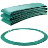 Image de Arebos Coussin de Protection pour Trampoline de Remplacement | 487 cm | Trampoline Couverture Rembourrage | résistant aux intempéries et UV | Anti-déchirure | Vert