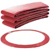 Image de Arebos Coussin de Protection pour Trampoline de Remplacement | 457 cm | Trampoline Couverture Rembourrage | résistant aux intempéries et UV | Anti-déchirure | Rouge