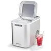 Image de Arebos Machine à glaçons | Ice Cube Maker | 12 kg / 24 h | Temps de production 10-15 minutes | 2 tailles de glaçons | Réservoir d'eau de 2,2 litres | Argent