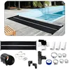 Image de AREBOS Chauffe-Eau Solaire | Capteur Solaire | Chauffe-Piscine |Tapis Solaire | Absorbeur Solaire | 300 x 66cm | Plastique résistant aux UV | INCL. Ensemble de dérivation