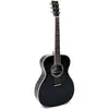 Image de Sigma Guitars S000R Black Diamond special edition elektrisch-akoestische westerngitaar