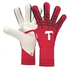Image de T1TAN Red Beast 3.0 - Gants de Gardien de But sans Protection des Doigts - Gants de Football pour Jeunes & Adultes, Unisexe - Negative Cut et 4mm Gecko Grip - Taille 6