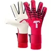 Image de T1TAN Red Beast 3.0 - Gants de gardien de but sans protection des doigts - Gants de football pour adolescents et adultes - Unisexe - Coupe négative et adhérence Gecko 4 mm - Taille 11