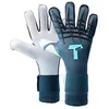 Image de T1TAN Petrol Beast 3.0 - Gants de gardien de but sans protection des doigts - Gants de football pour adolescents et adultes - Unisexe - Fusion Cut et Aqua Grip 4 mm - Taille 8