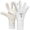 Image de T1TAN White Beast 3.0 Gants de gardien de but avec protection des doigts   Gants de football pour adolescents et adultes Unisexe   Coupe négative et grip Gecko 4 mm   Taille 8