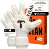 Image de T1TAN Classic 1.0 White-Out - Gants de Gardien de But - avec Protection des Doigts - Gants de Football pour Gardiens de But - Taille 6
