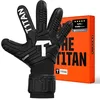 Image de T1TAN Classic 1.0 Black-Out Gants de gardien de but - avec protection des doigts - Gants de gardien de but de football - Taille 11
