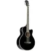 Image de Ibanez AEB8E-BK Basse acoustique 4 cordes avec sacoche et sangle (Noir)