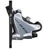 Image de SHIMANO 105 ST-R7020 STI Ensemble de levier de frein et de vitesse avec frein à disque BR-R7070 - Modèle roue avant - Couleur : argenté