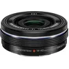 Image de OM SYSTEM M.Zuiko Objectif Digital 14-42 mm F3.5-5.6 EZ, Zoom Standard, Compatible Tout Appareil Micro Quatre Tiers (Modèles Olympus Om-D et Pen, Panasonic G-Series), Noir