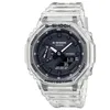 Image de Casio Watch GA-2100SKE-7AER, Translucide, taille unique, Bracelet