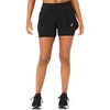 Image de Short Asics Road 2-N-1 3,5IN Noir Femme, Taille XS.