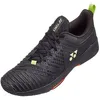 Image de YONEX Mixte Power Cushion Sonicage 3 All Court Shoes EU 41, Black Lime, 41 EU